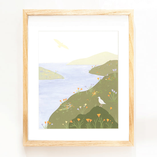 Coastal Cliffs Print