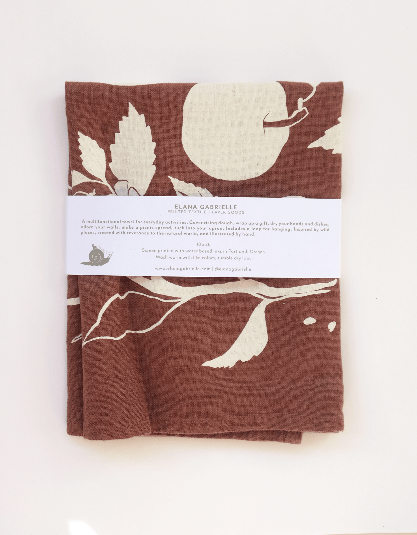 Apples Linen Napkins - Set of 2