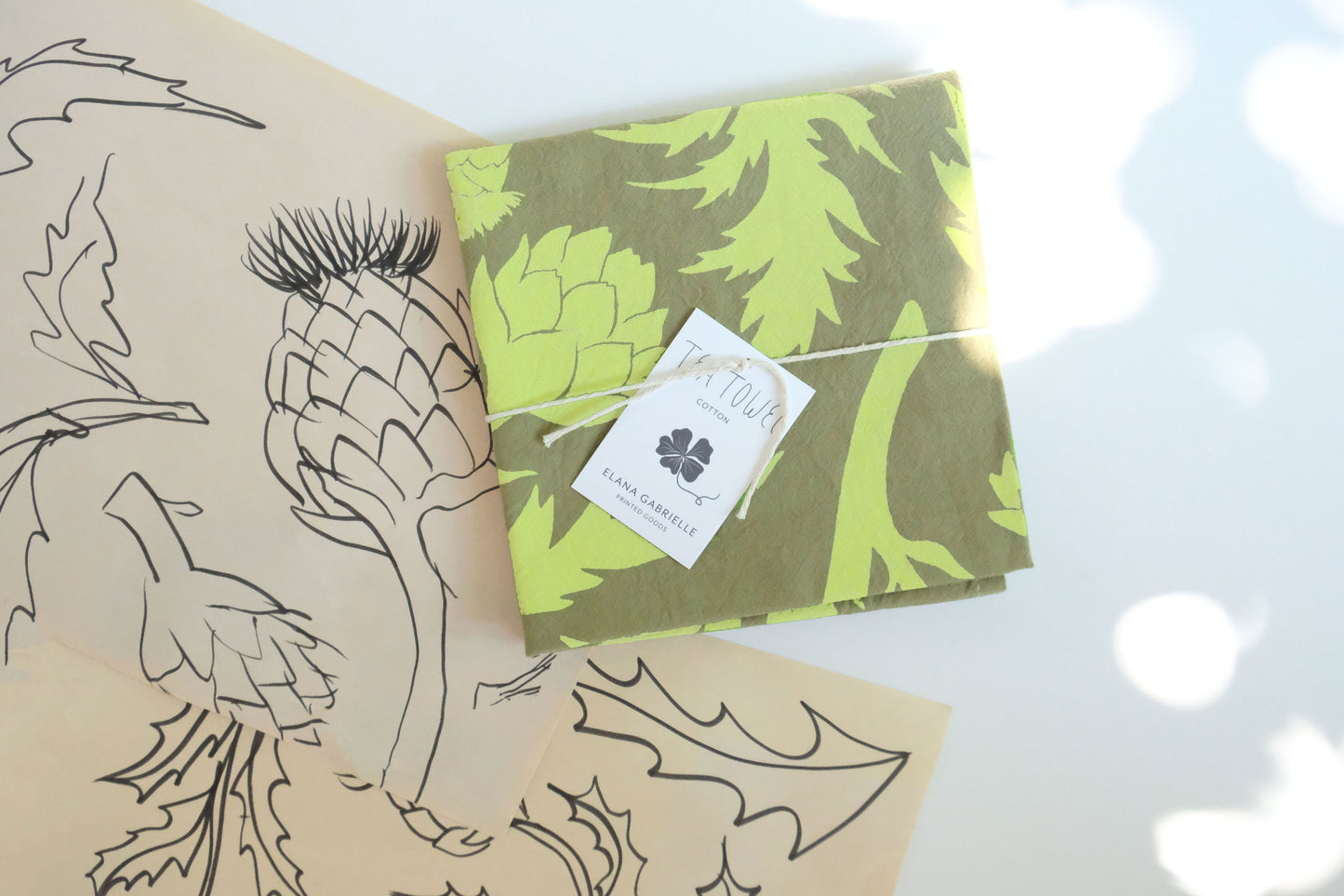 Artichoke Tea Towel