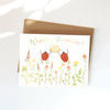 Birthday Bugs Greeting Card