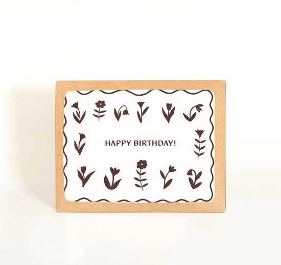 Birthday Flowers Card Boxed Set