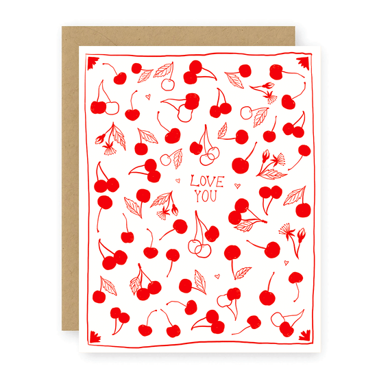 Cherry Love Card