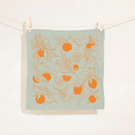 Clementine Linen Napkins - Set of 2