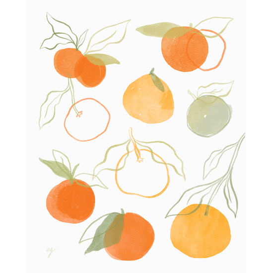 Clementines Print