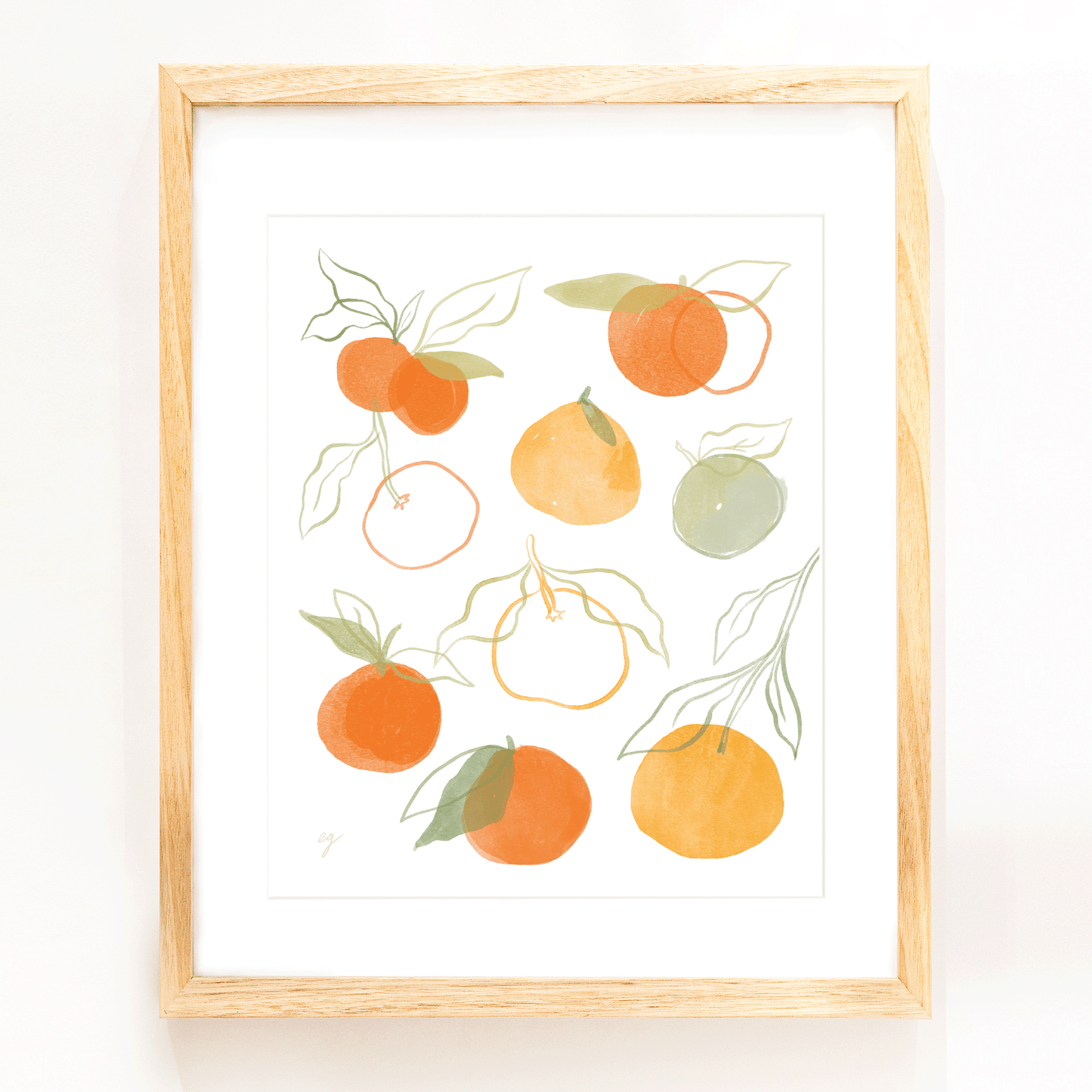 Clementines Print