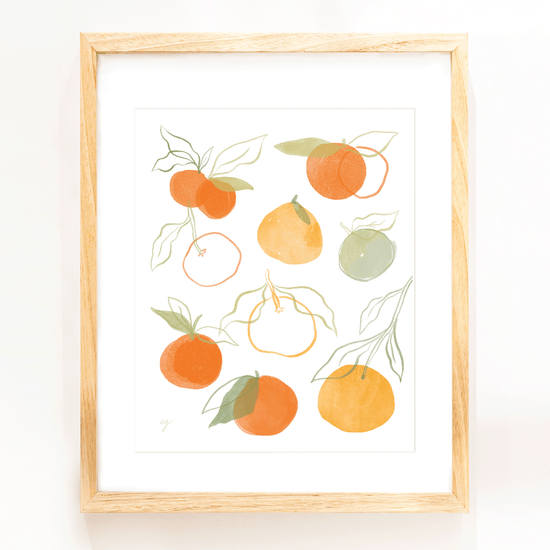 Clementines Print