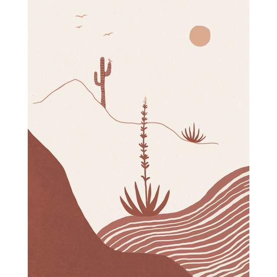 Desert Afternoon Print