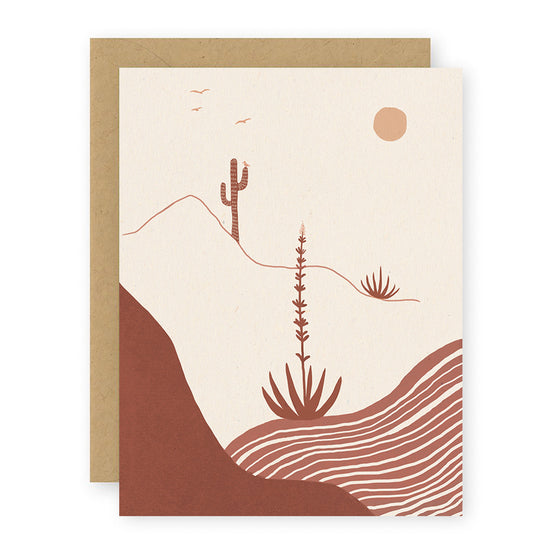 Desert Afternoon Greeting Card