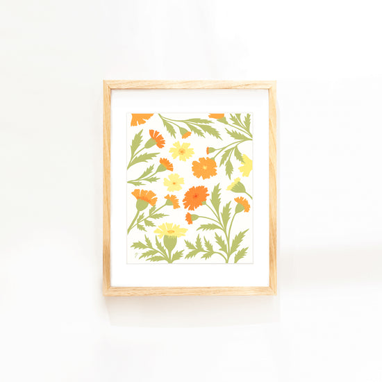 Marigold Print