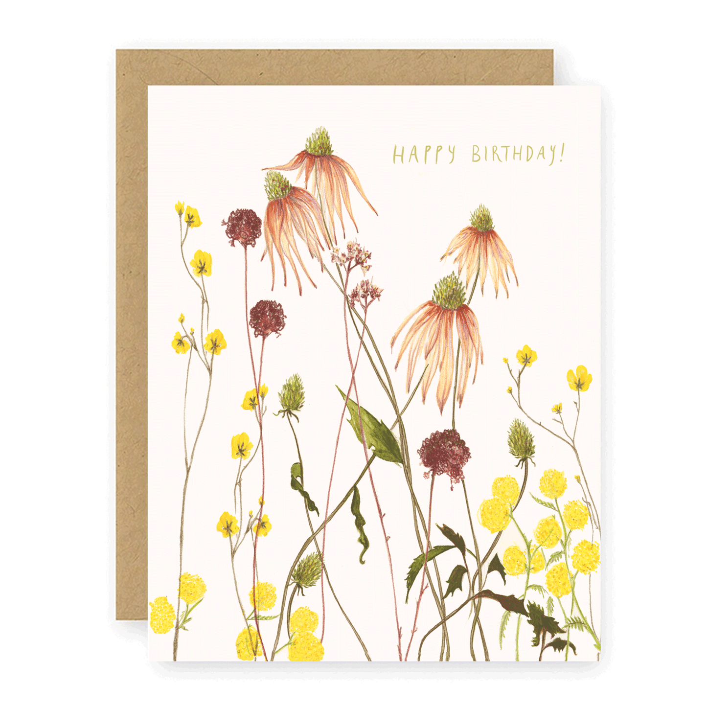 Birthday Garden Flowers Card