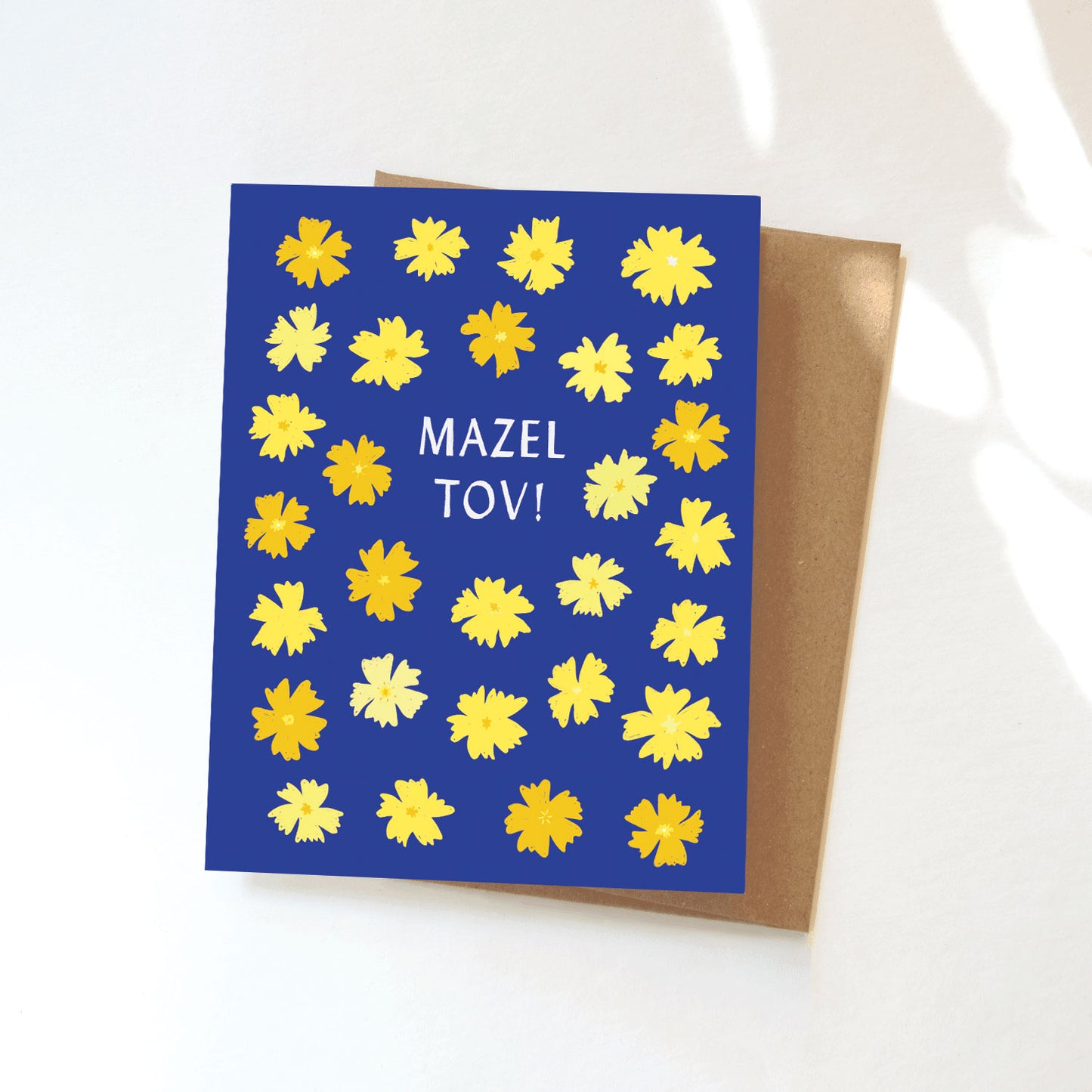 Marigold Mazel Tov Greeting Card