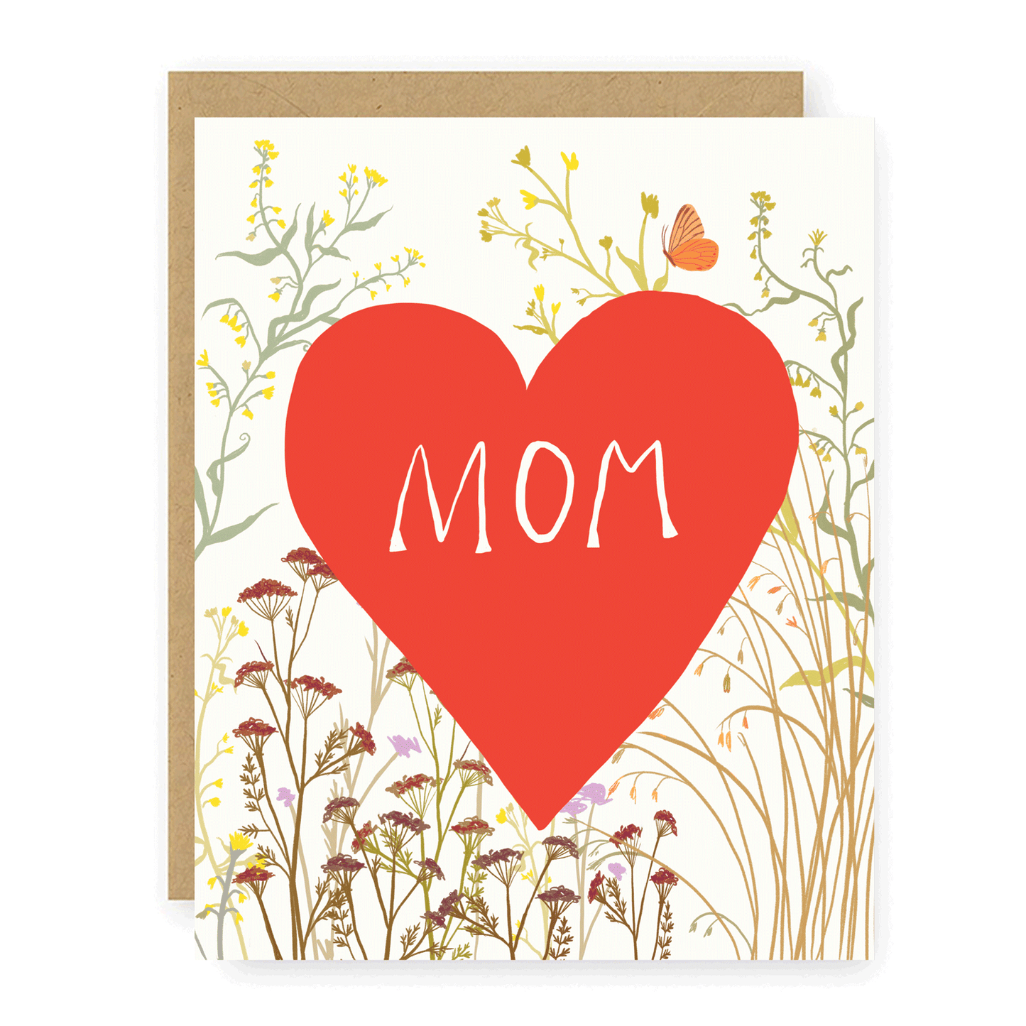 Mom Prairie Flowers Card