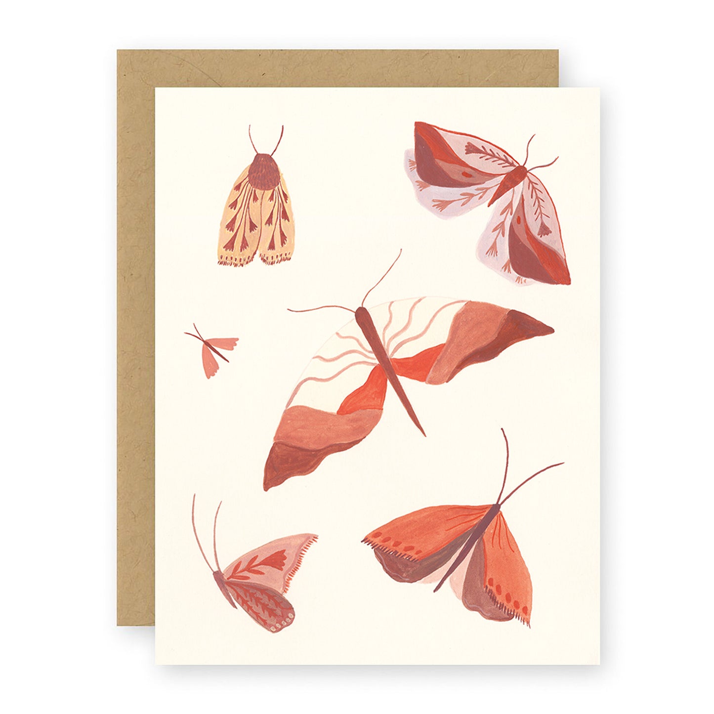 Moths Greeting Card