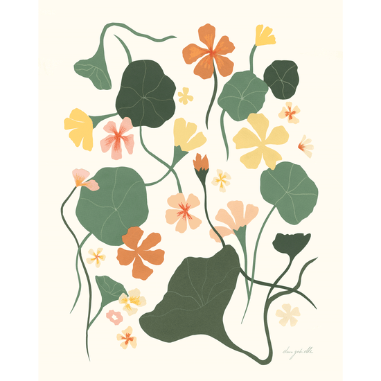 Nasturtiums Print