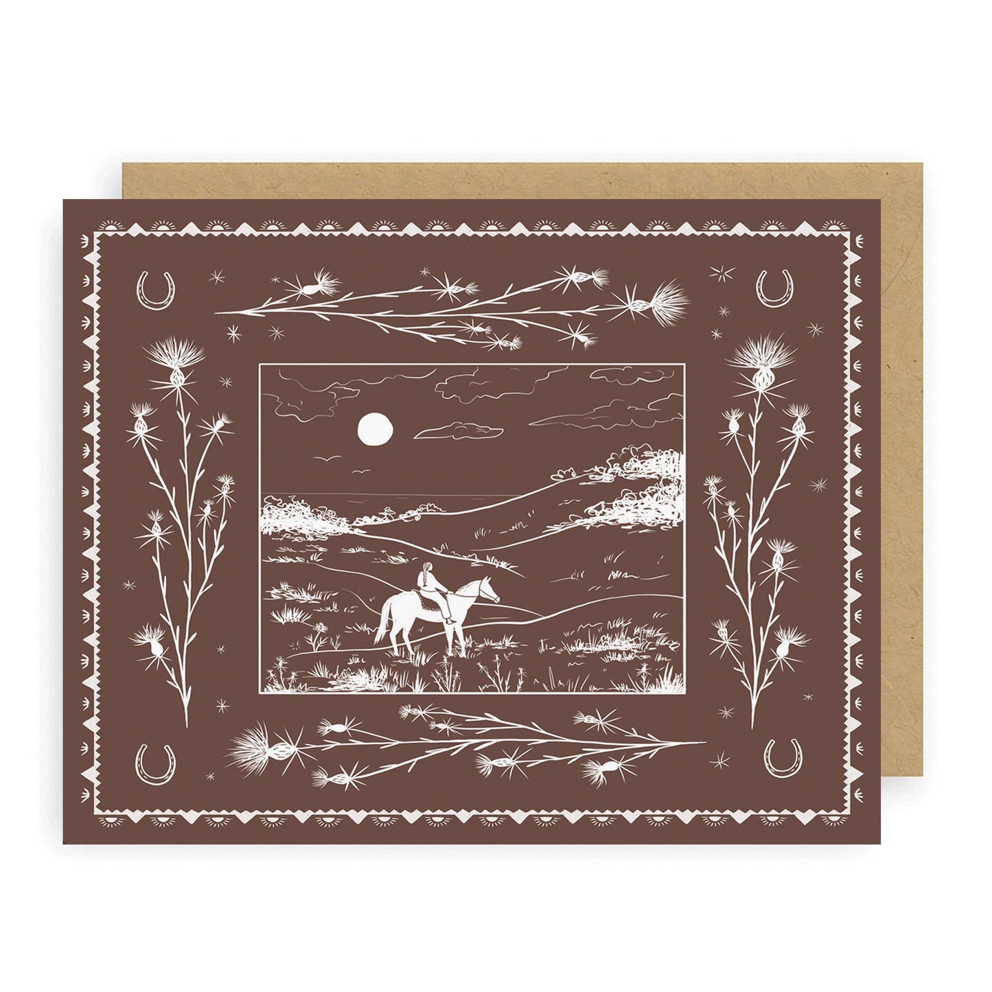 Pastures Greeting Card