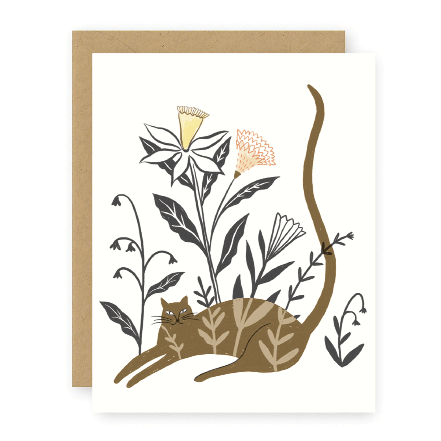 Plant Cat Card