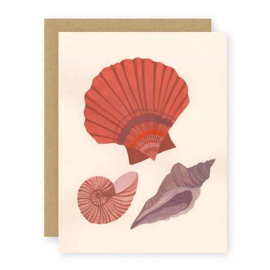 Seashells Greeting Card