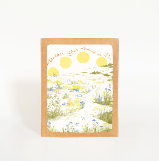 Birthday Sun Meadow Greeting Card Boxed Set