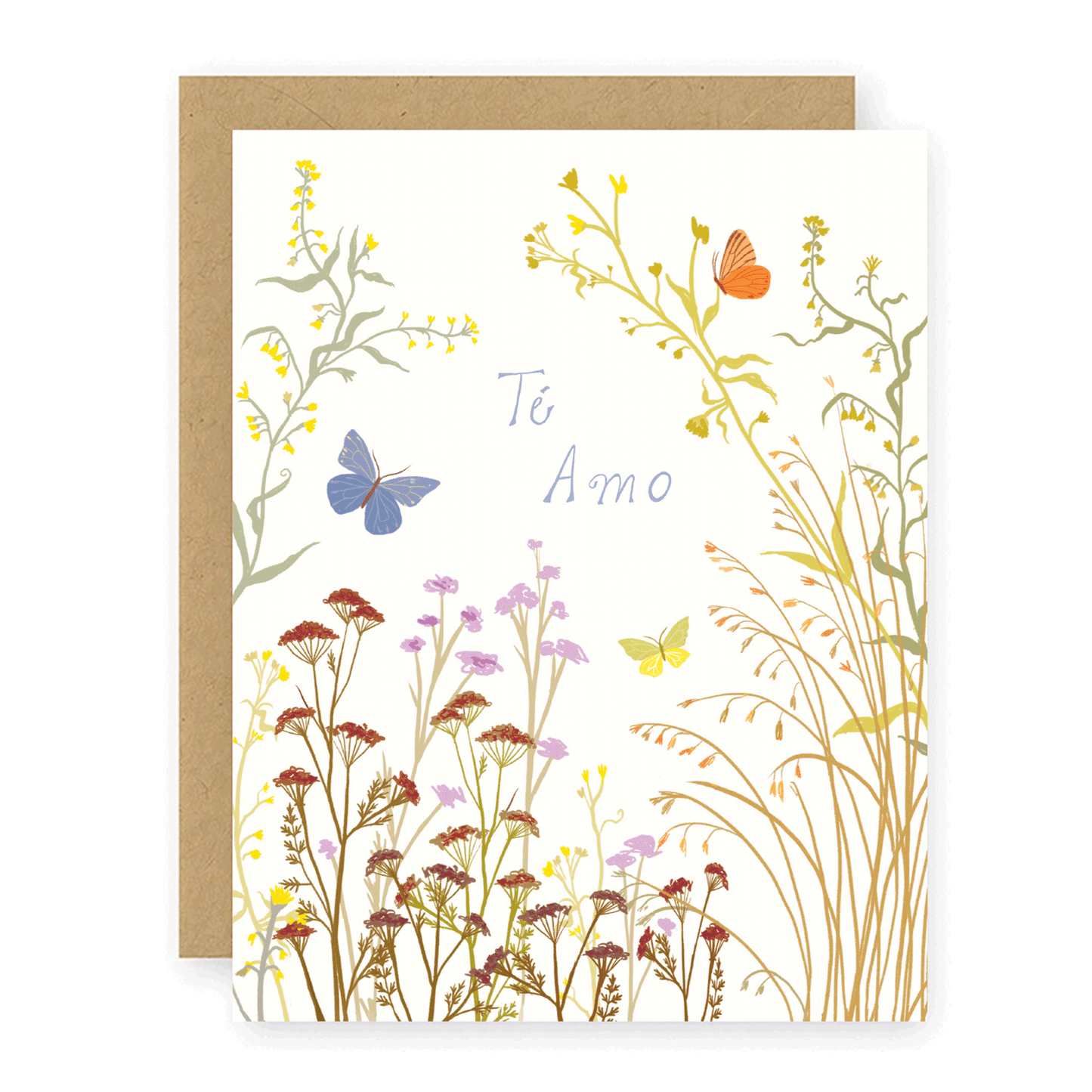 Té Amo Butterflies Card