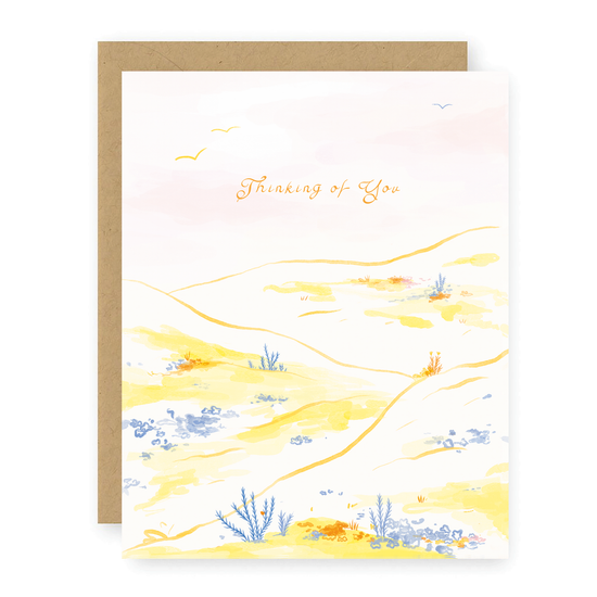 Thinking of You -  Wildflower Hills Greeting Card