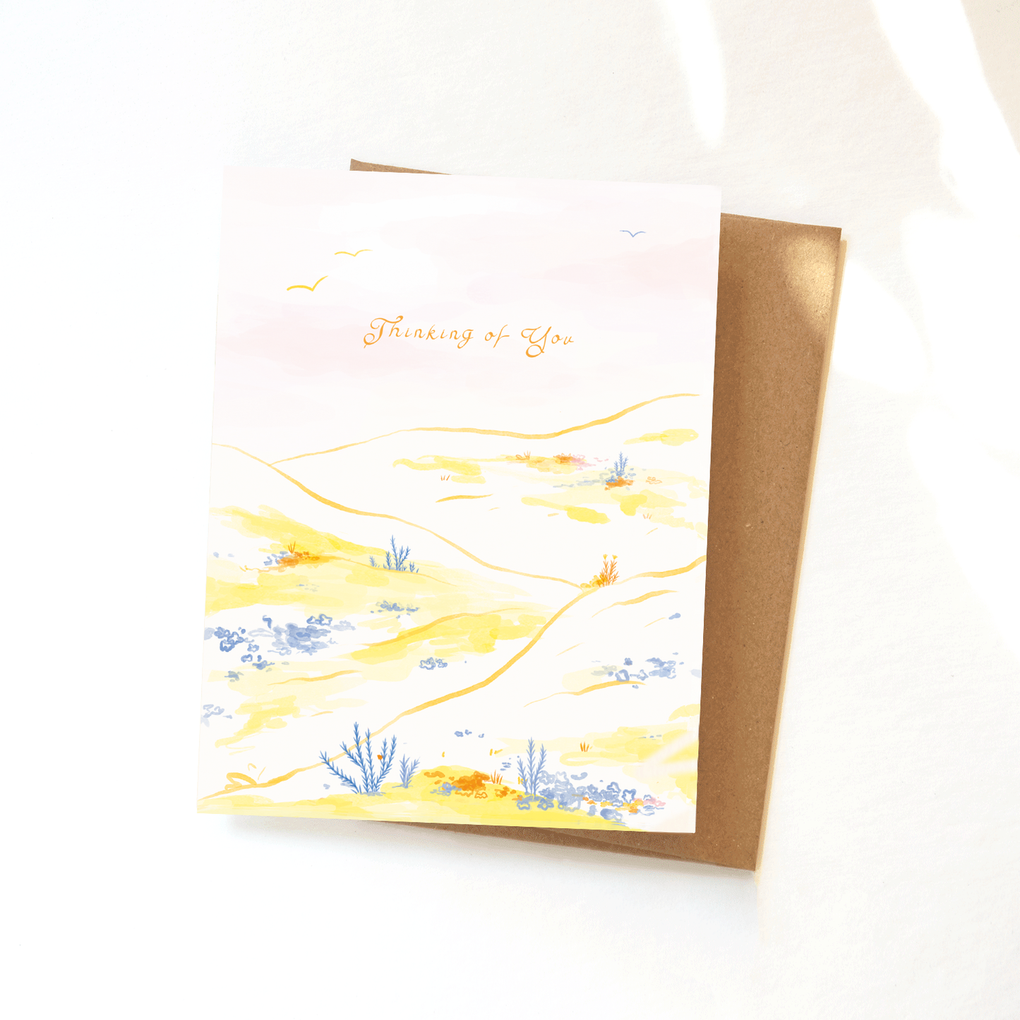 Thinking of You -  Wildflower Hills Greeting Card