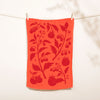 Tomato Linen Tea Towel
