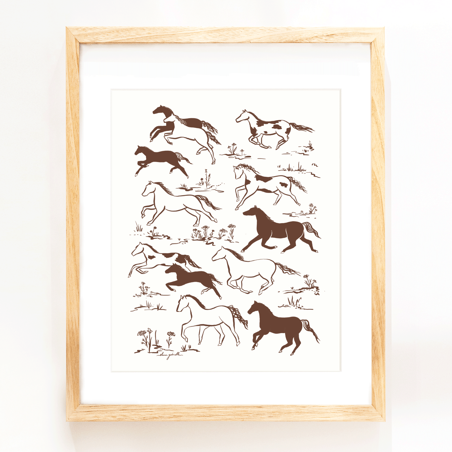 Wild Horses Print