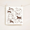 Wild Horses Linen Napkins - Set of 2