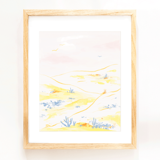 Wildflower Hills Print