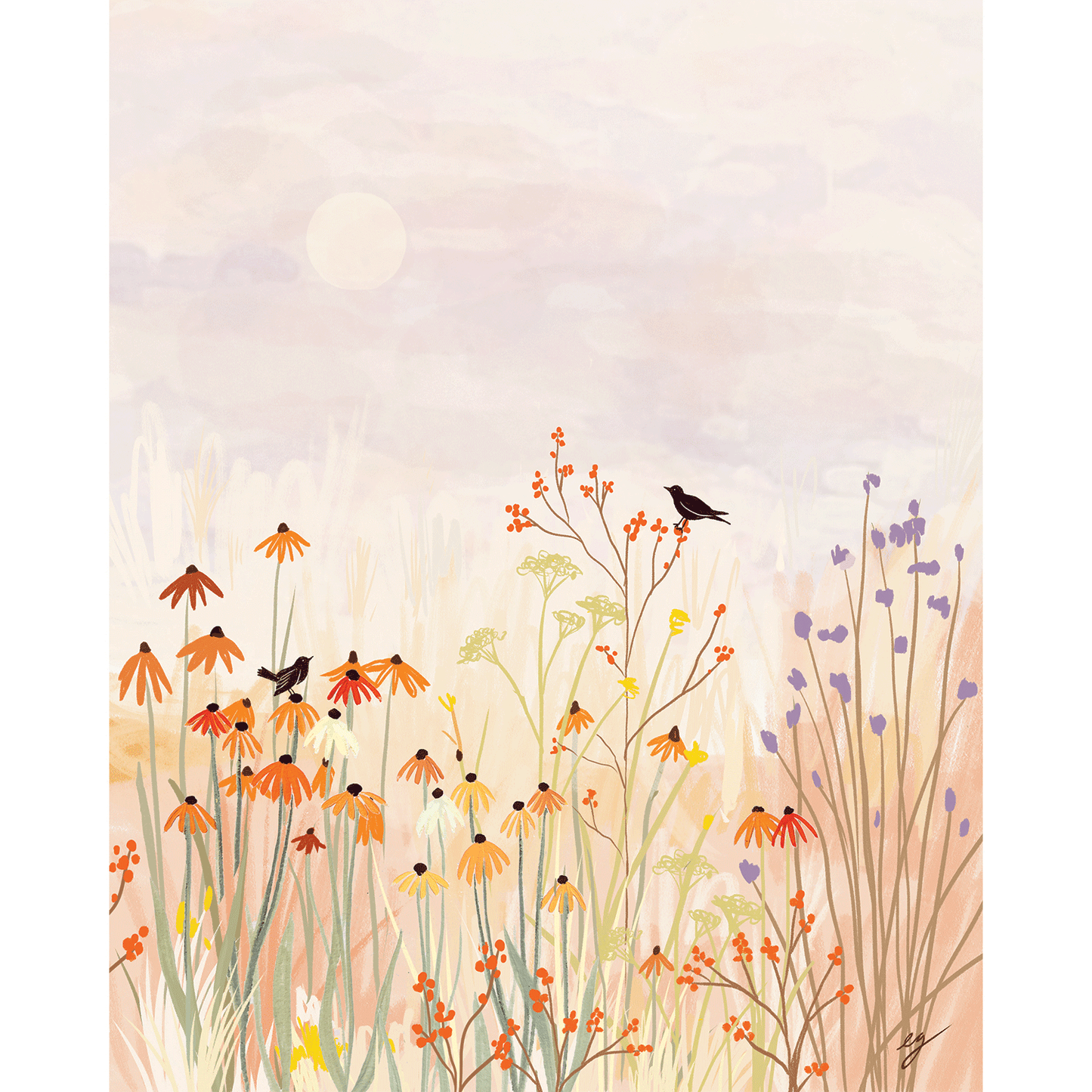 Autumn Garden Print