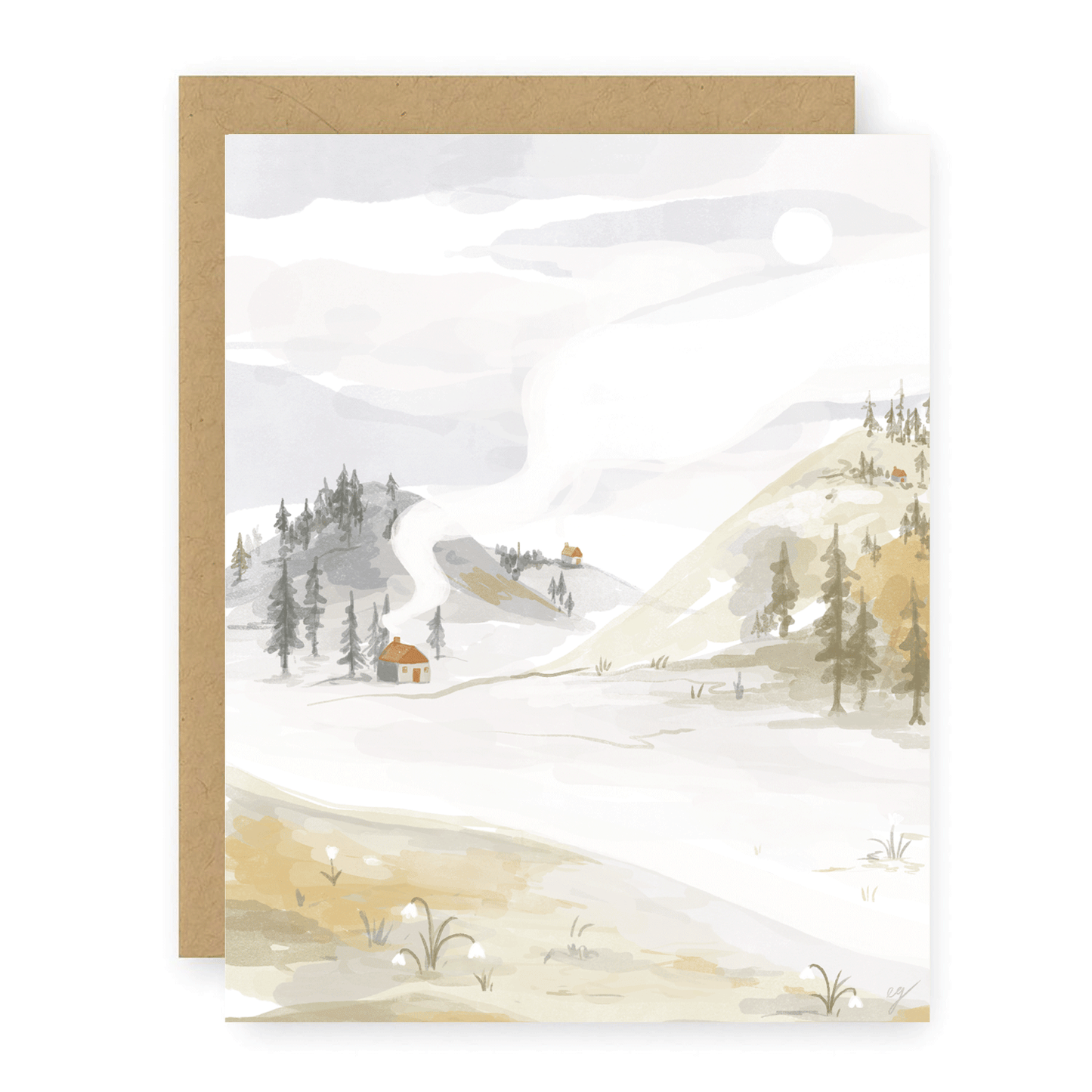 Winterscape Card