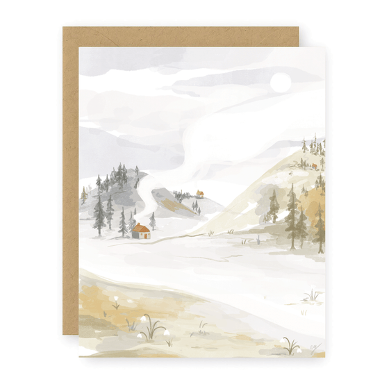 Winterscape Card