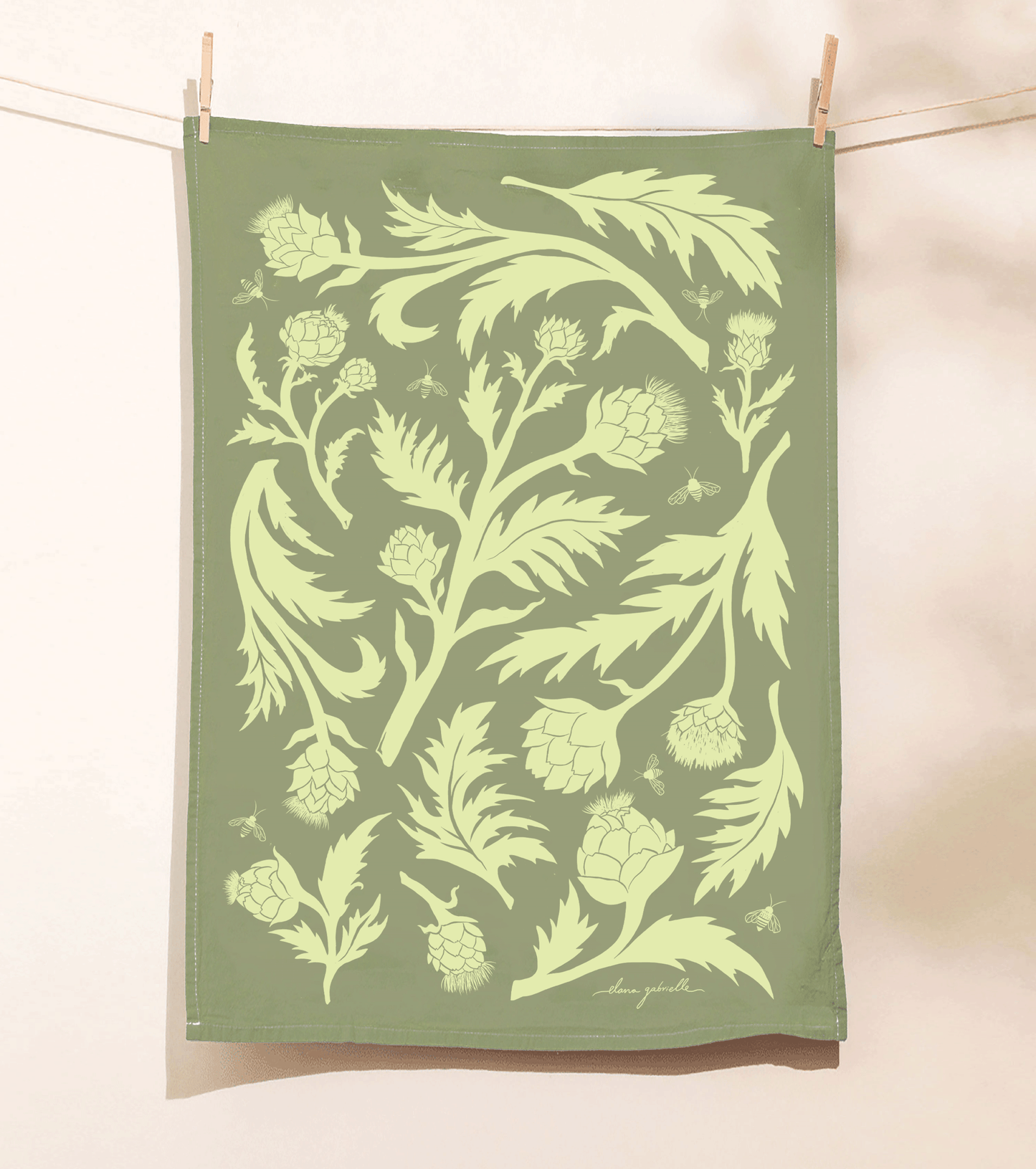Artichoke Tea Towel