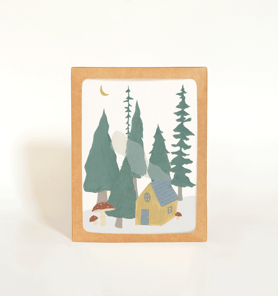 Forest Cottage Card Boxed Set