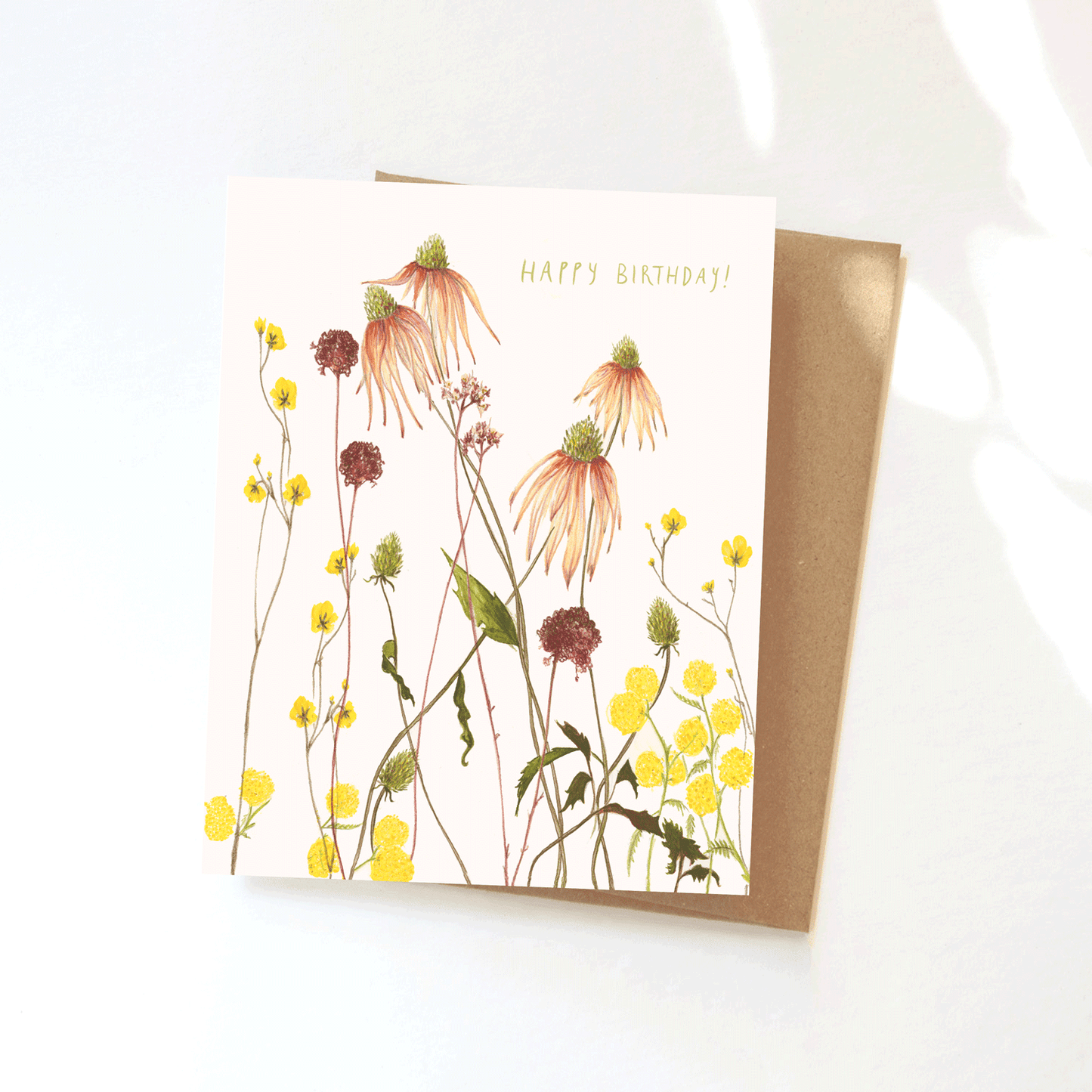 Birthday Garden Flowers Card
