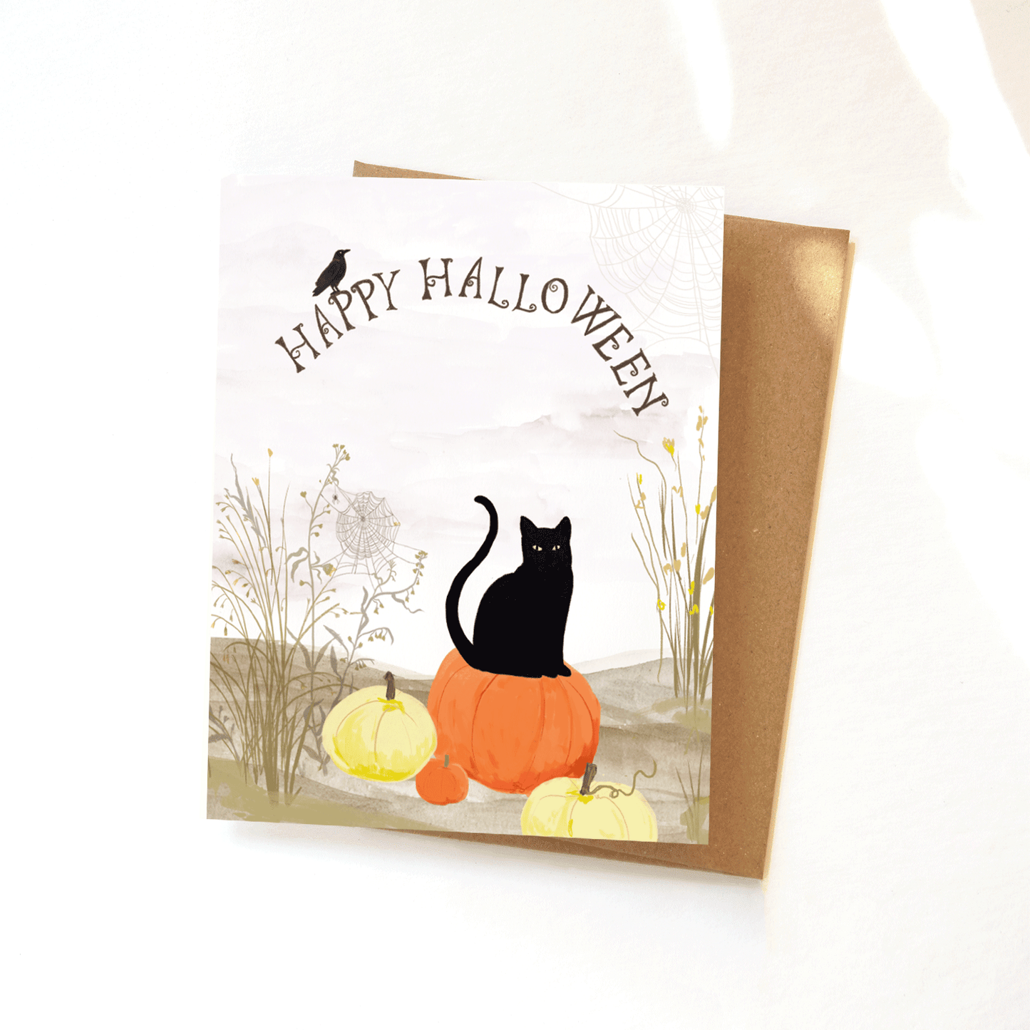 Halloween Cat Card