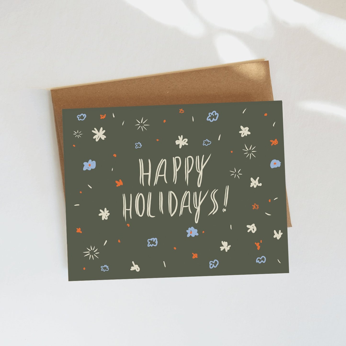Holiday Pattern Greeting Card