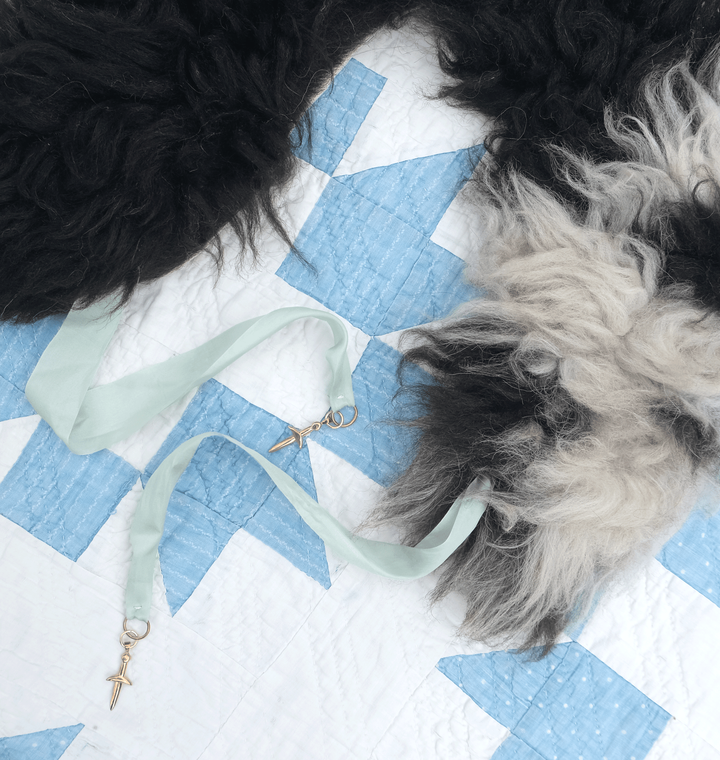 Sheepskin Shawl No.5