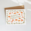 Mushroom (Season's Greetings) Greeting Card