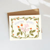 Rosehip Winter Greeting Card