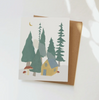 Forest Cottage Greeting Card