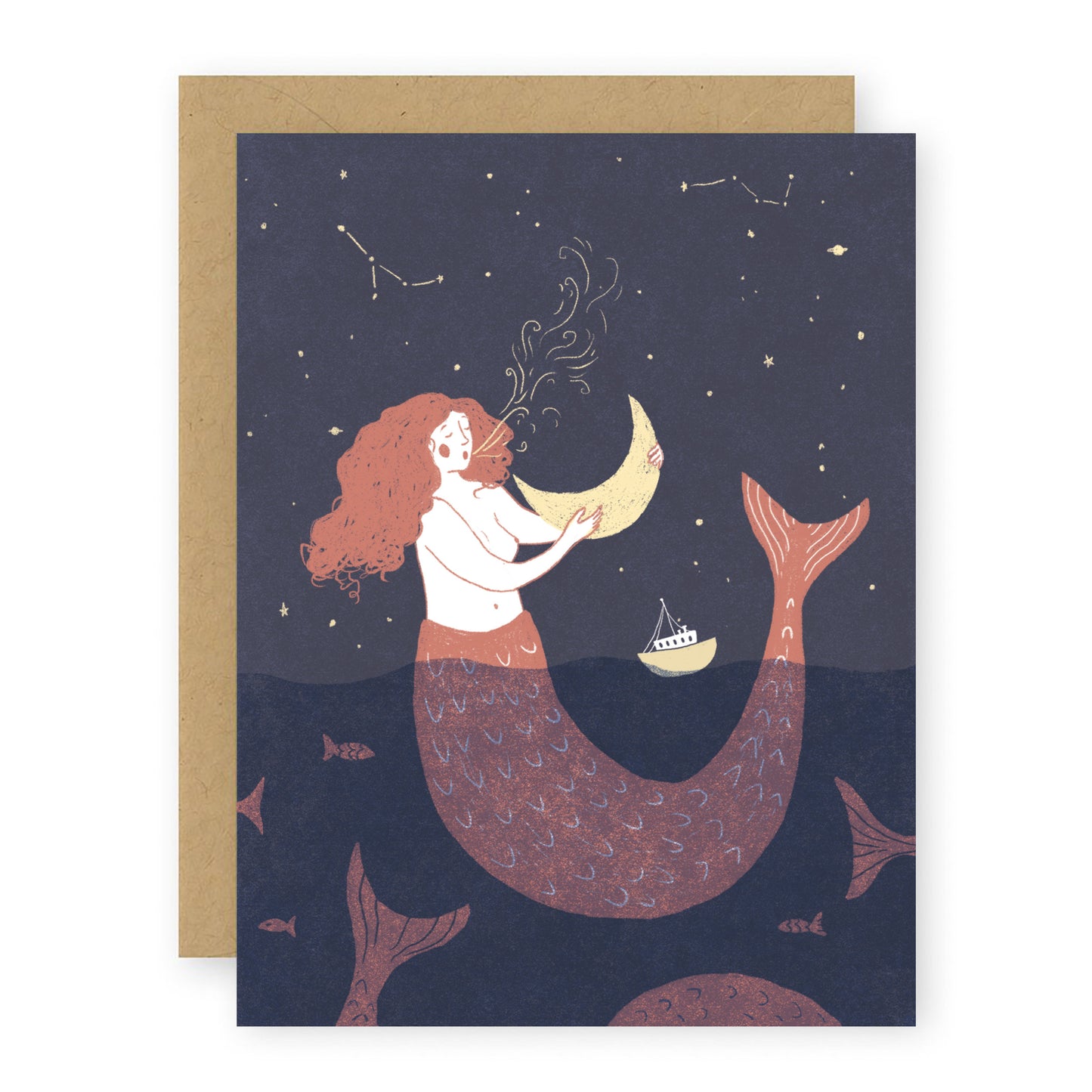 Mermaid Greeting Card