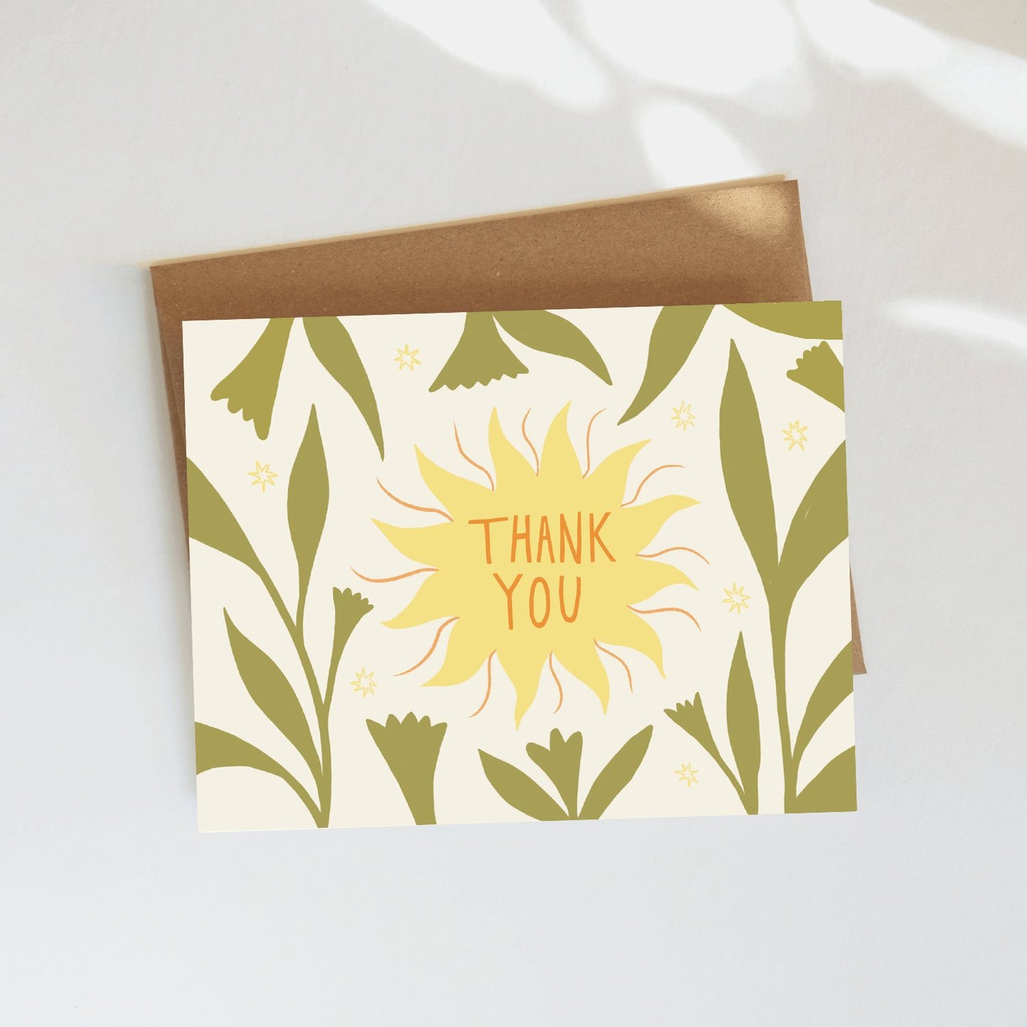 Sunshine Thank You Greeting Card