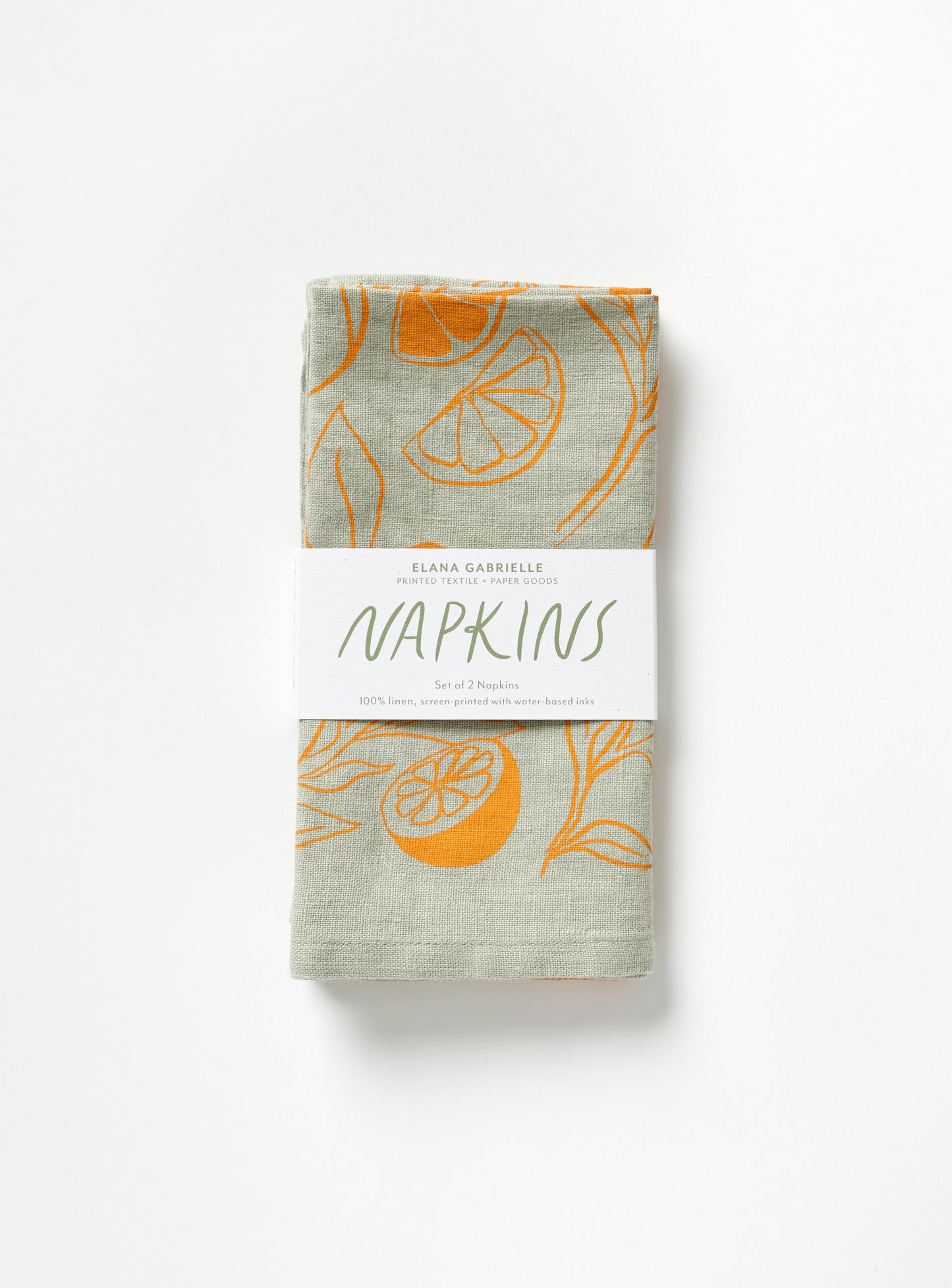 Clementine Linen Napkins