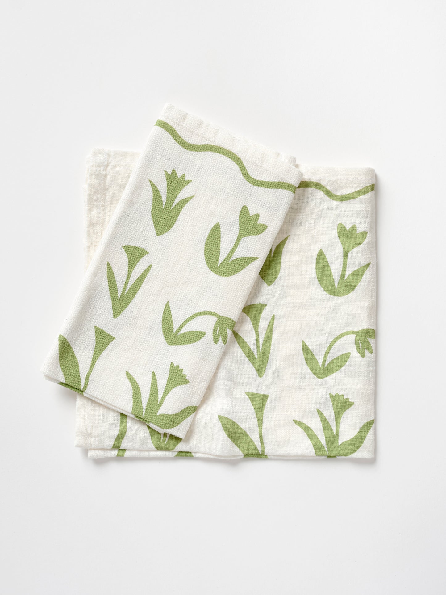 Tulips Linen Napkins