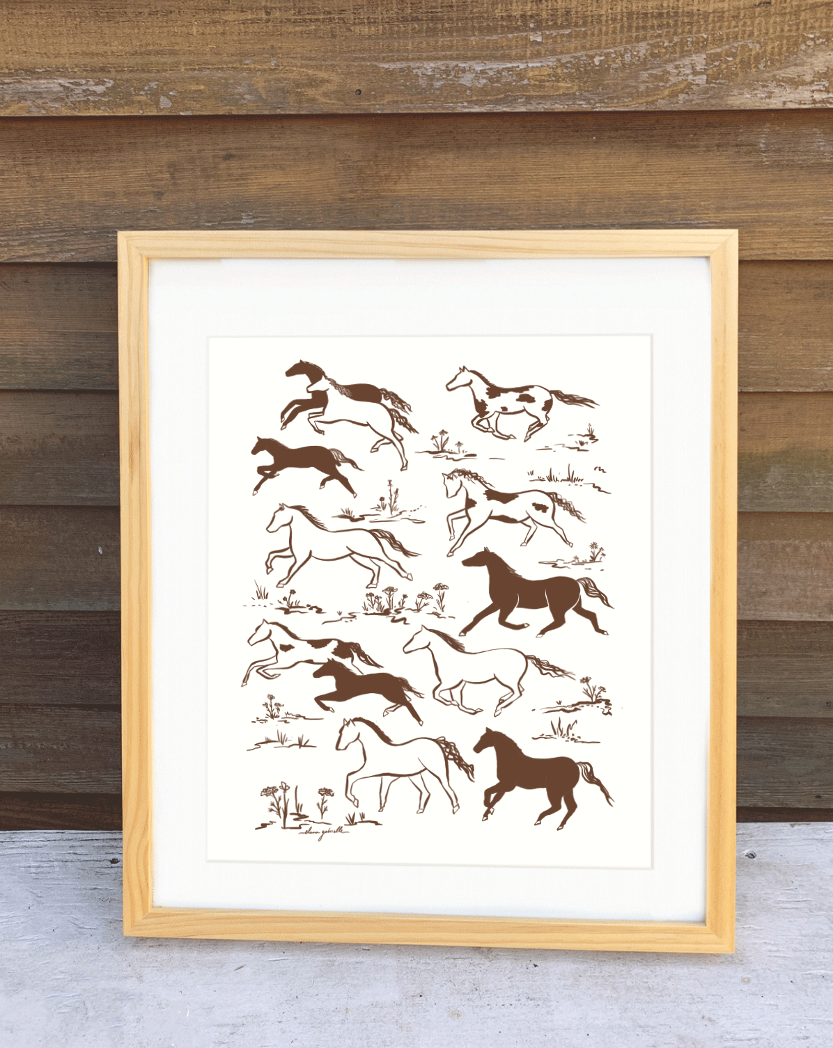 Wild Horses Print
