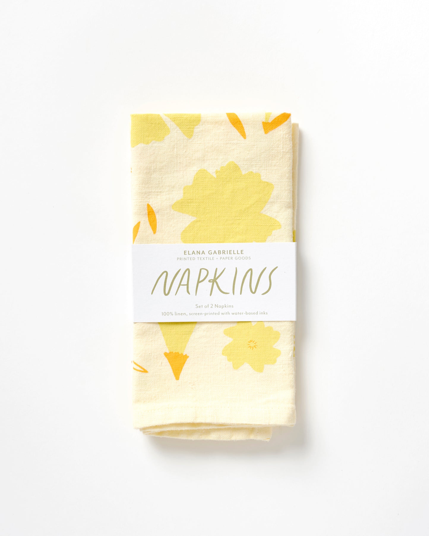 Marigold Linen Napkins