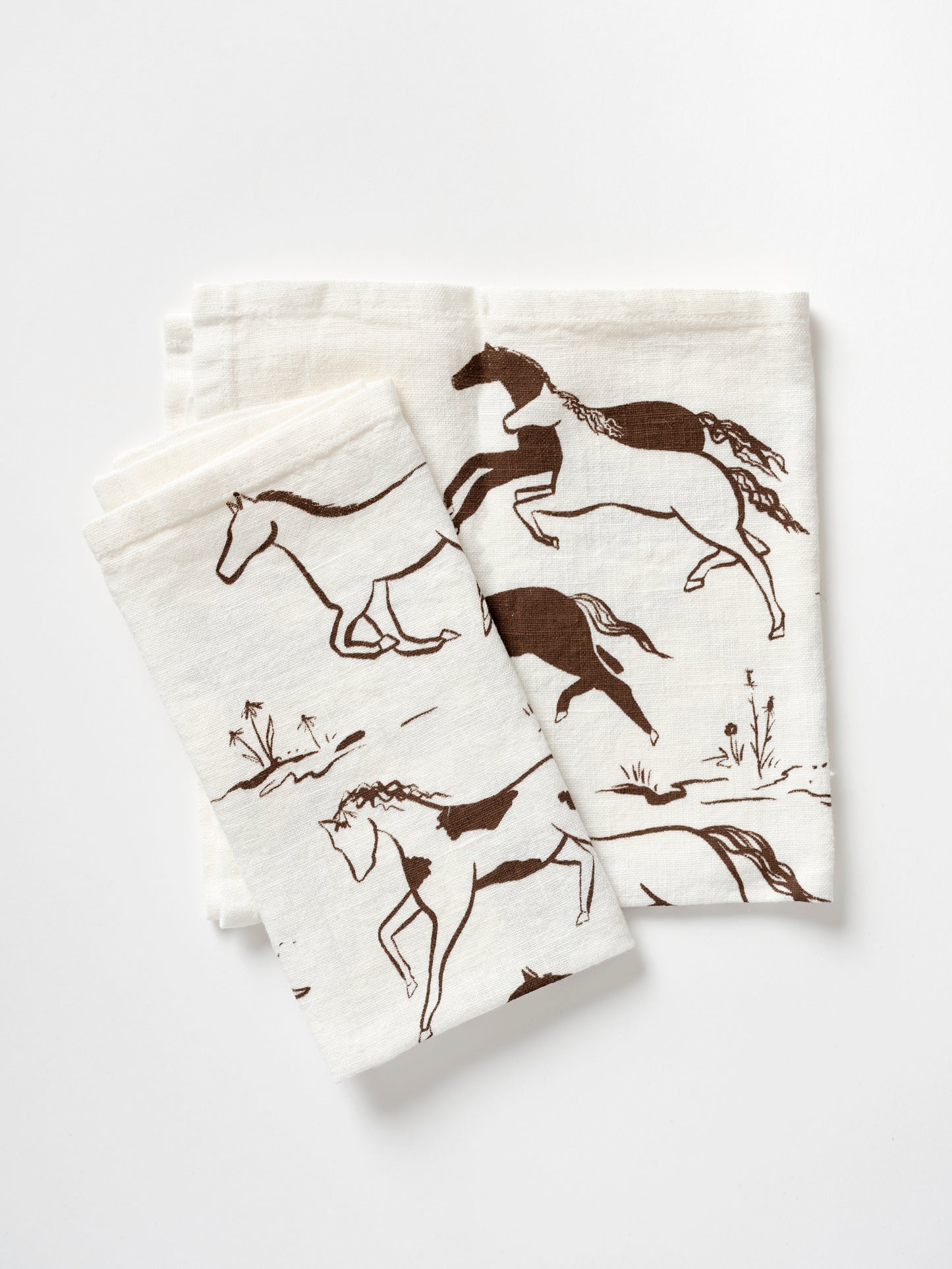 Wild Horses Linen Napkins
