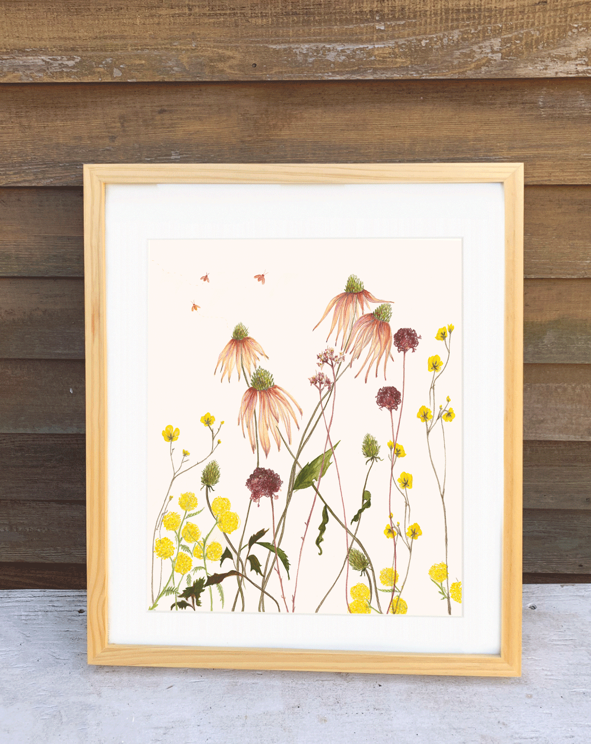 Garden Flowers Print