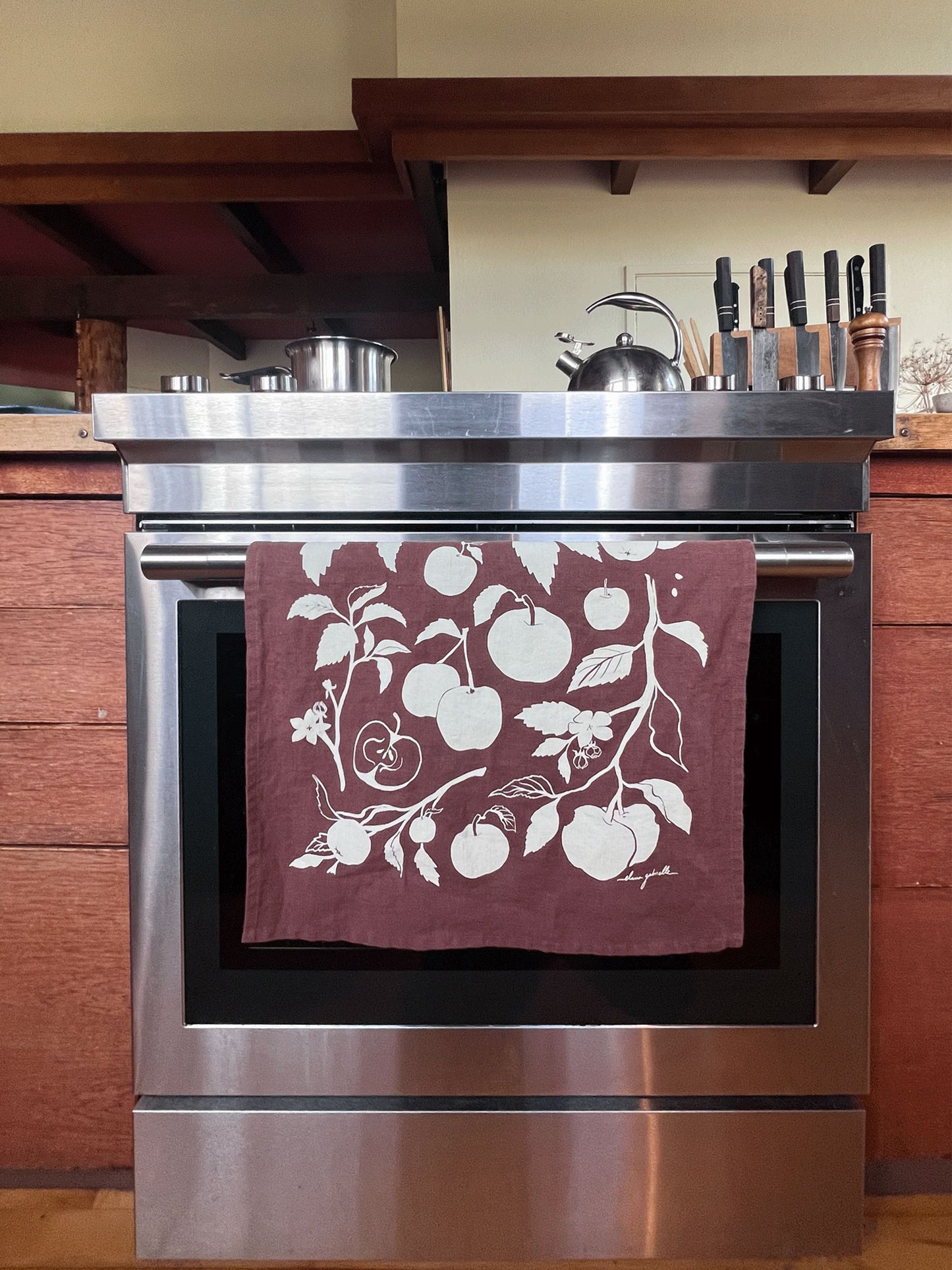 Apples Linen Napkins